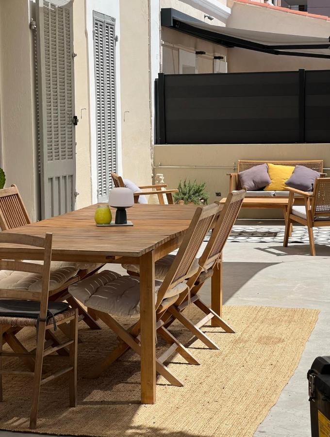 Casa Andrea Appartement Tout A Pied Avec Grand Jardin 사나리쉬르메르 외부 사진